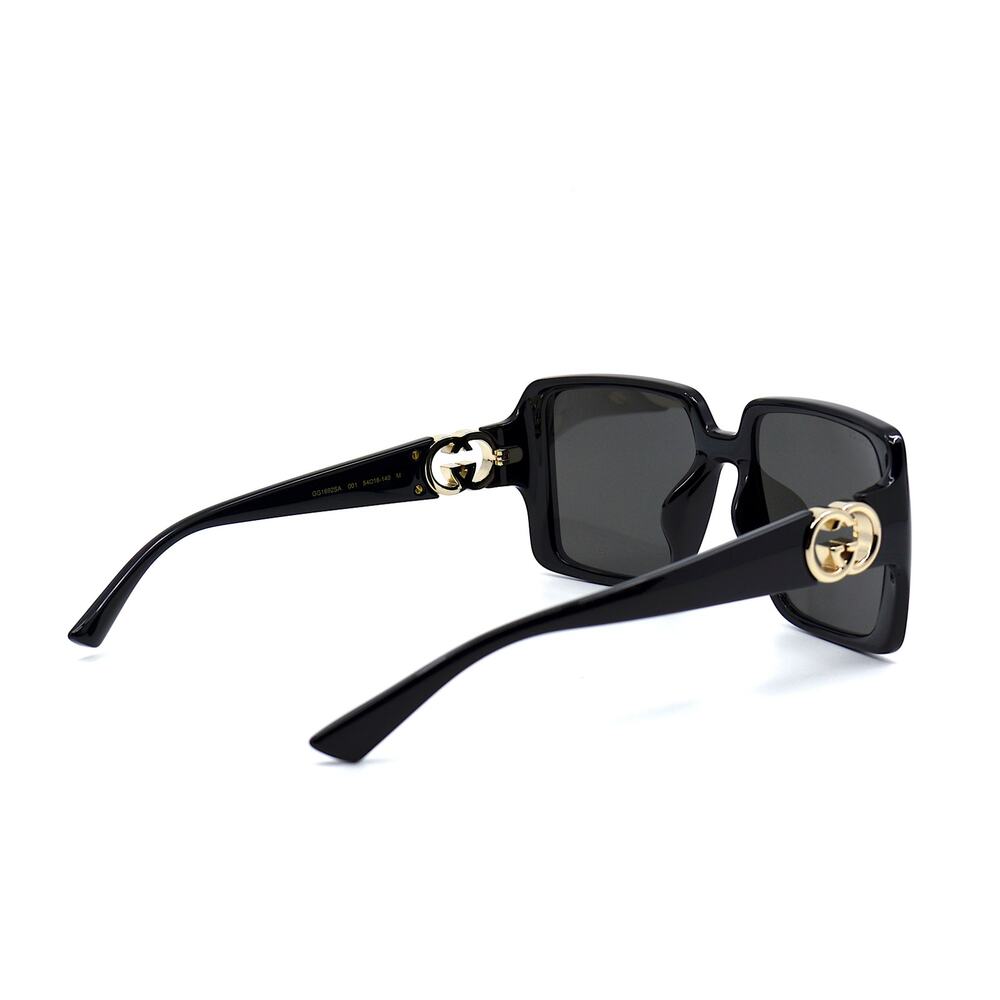 NEW GUCCI GG1692SA 001 BLACK GREY AUTHENTIC SUNGLASSES - Picture 5 of 11